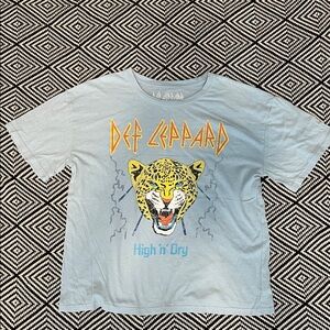 Unlisted Blue Def Leppard Graphic Tee